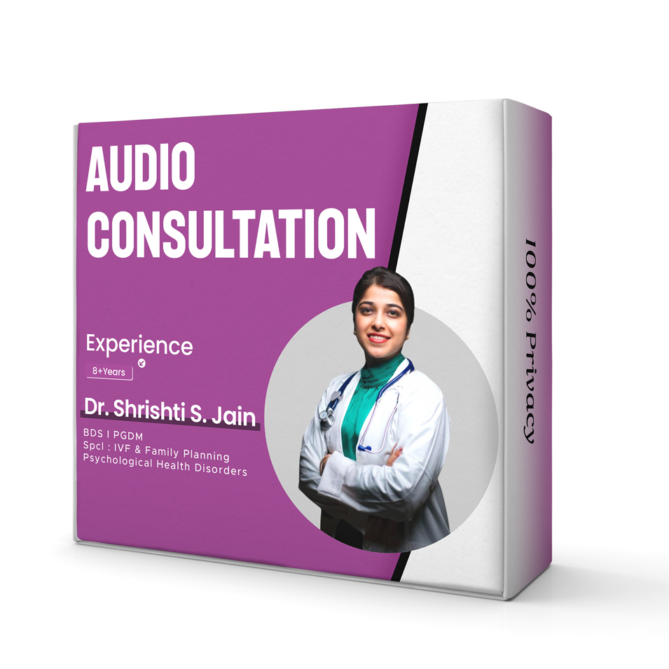 Audio Consultation with Dr. Srishti S Jain