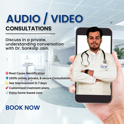 Audio / Video Consultation with Dr Sankalp Jain